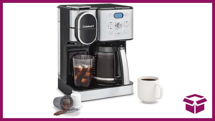 Image for Boost Your Mornings for National Coffee Day With 25% Off This Hot And Iced Coffee Maker From Cuisinart
