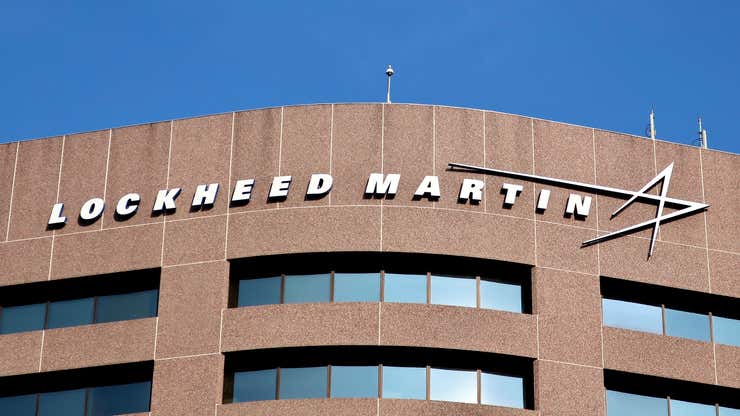 Image for Lockheed Martin Boosts Earnings Outlook Citing Billions Of Innocent People Still Left To Kill