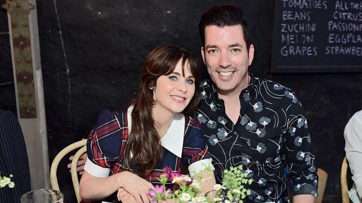 Image for Zooey Deschanel and Jonathan Scott’s Improbable Romance Began With a Torturous Activity