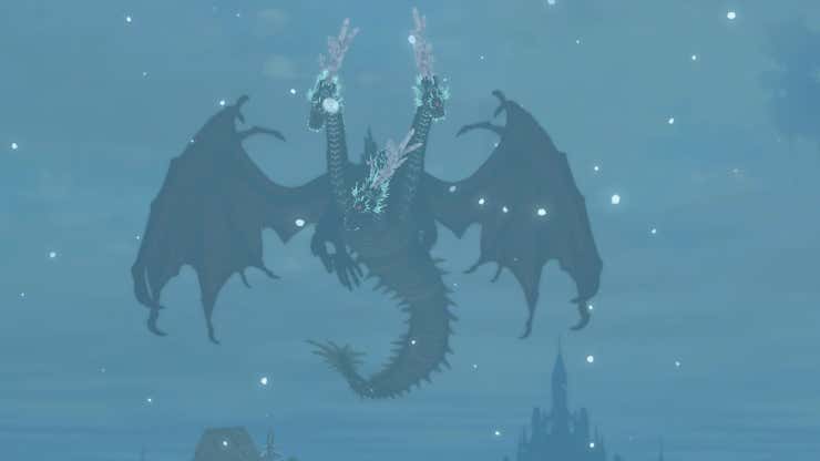Image for Tears of the Kingdom’s Frost Gleeok Is One Of Its Toughest Bosses, Until You Know This