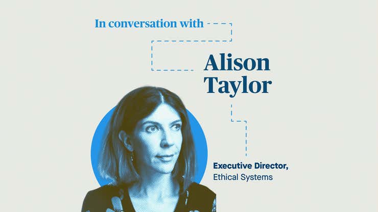 Image for Watch: NYU B-school instructor Alison Taylor on embracing a better model of employee activism