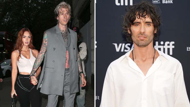 Image for Machine Gun Kelly 'Went Maniac Mode' at the All-American Rejects Guy Over Megan Fox