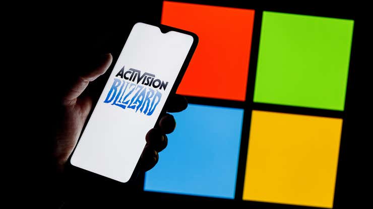 Image for It Looks Like Microsoft's Activision Deal Is a Go in the UK