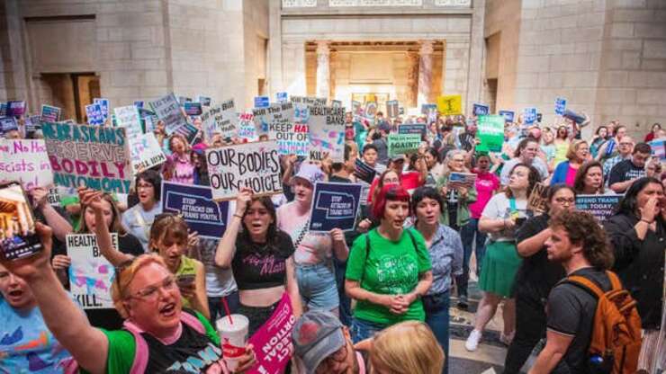 Image for Nebraska Is Now Moving to Put Abortion to a Statewide Vote in 2024