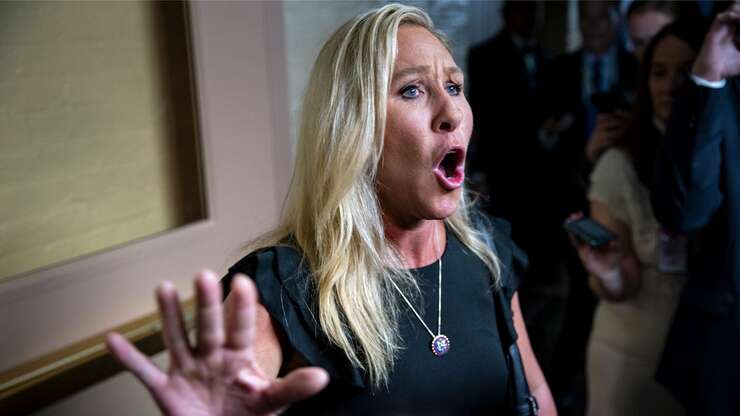 Image for ‘I’m Working Through My Anger Issues, But Even On My Best Days It’s A Struggle,’ Screams Majorie Taylor Greene