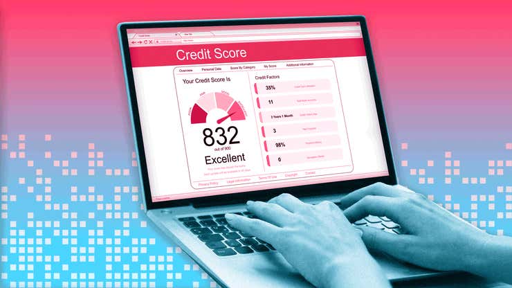Image for Credit score: Numbers might lie
