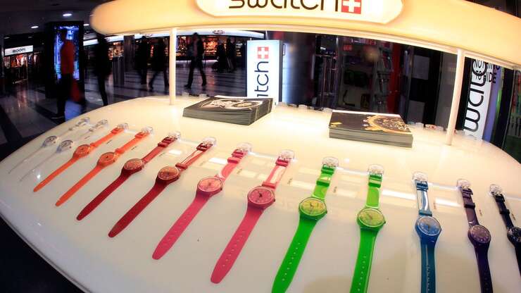 Image for Swatch is defending its rainbow watches against Malaysia's LGBTQ censorship
