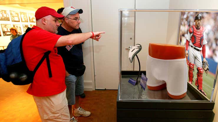 Image for New Cooperstown Exhibit Lets Fans Compare Cup Sizes Against All-Time Greats