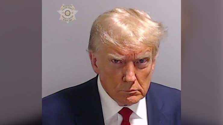 Image for Americans React To Trump’s Mug Shot