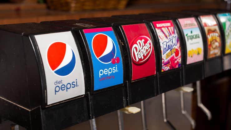 Image for Here’s Where Every Chain Restaurant Falls on Coke vs. Pepsi