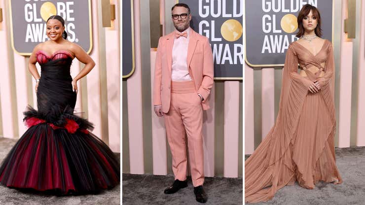 Image for Golden Globes 2023 Red Carpet: The Celebs Really Went for It
