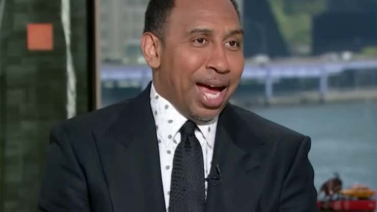 Image for Stephen A. Smith Blasts Laid-Off ESPN Employees For Not Wanting Jobs Bad Enough