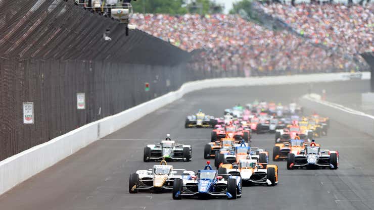 Image for Check out the multiple crashes that red-flagged the Indy 500 three times in the last 15 laps [Updated]