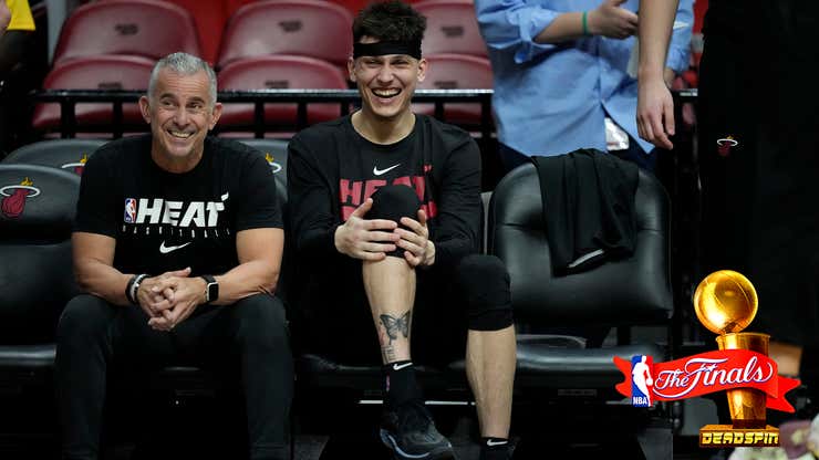 Image for Miami Heat need Tyler Herro out there STAT