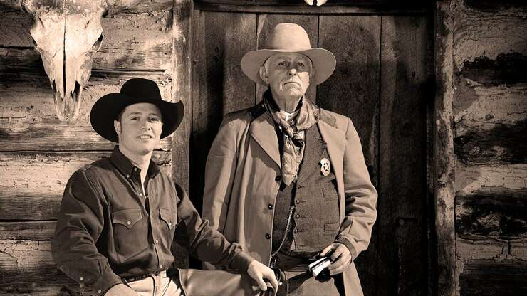 Image for Police Release Novelty Wild West Photo With Mass Shooter