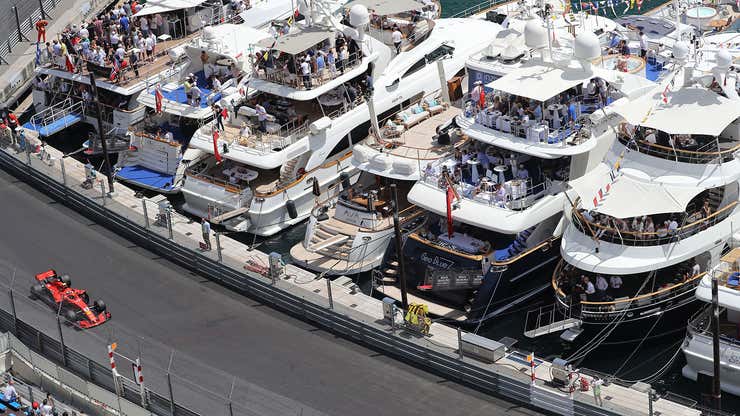 Image for It Costs A Porsche 911 To Moor A Yacht At The Monaco Grand Prix For A Week