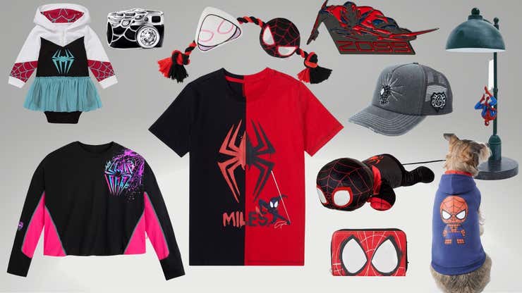 Image for There's New Spider-Man: Across the Spider-Verse Merch for Every Spider-Person