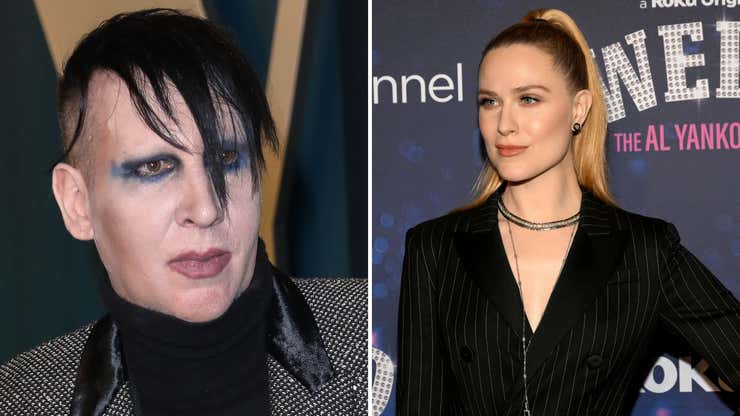 Image for Evan Rachel Wood Gives Up Custody of Her Son After Alleged Threats from Marilyn Manson