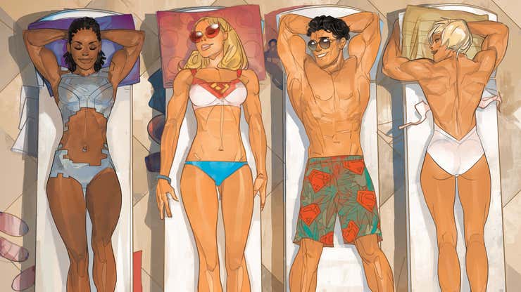 Image for DC Comics' Wonderful Swimsuit Covers Are Sexy and Tasteful