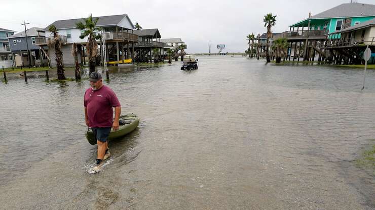 Image for Tropical Storm Harold Has Swept Into Texas