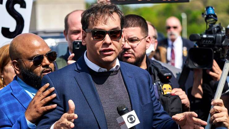 Image for George Santos Funds Legal Defense By Selling Official Ray-Bans For 90% Off