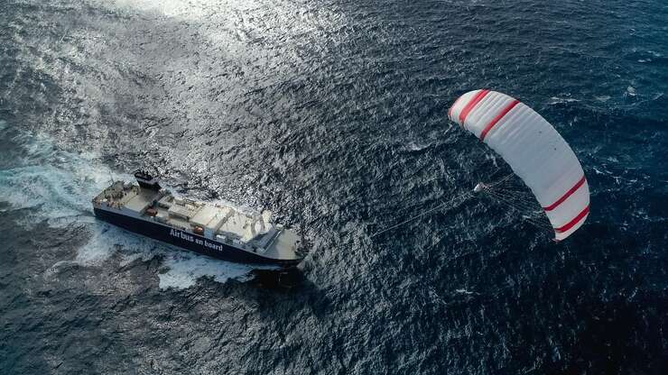 Image for Attaching Massive Kites to Boats Will Help Slash Shipping Emissions