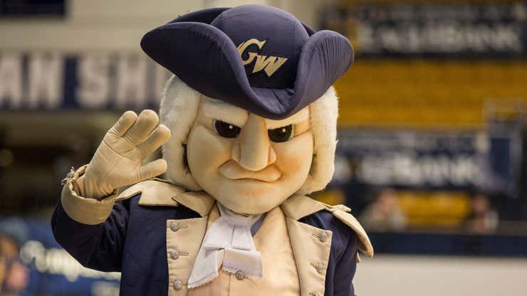 Image for George Washington University’s new nickname is as bad as the old one