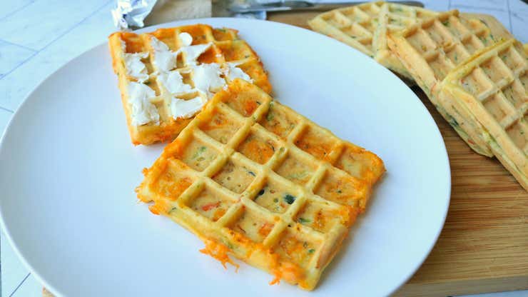 Image for Cram Your Summer Veggies Into a Waffle