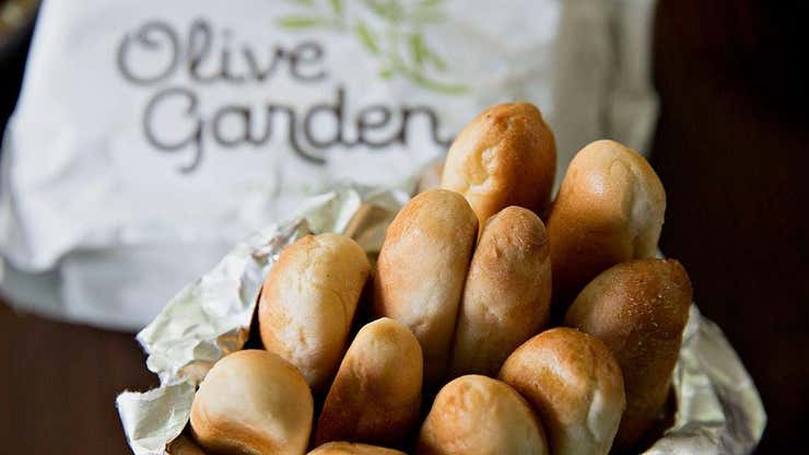 Image for Olive Garden Might Just Be America’s Utopia