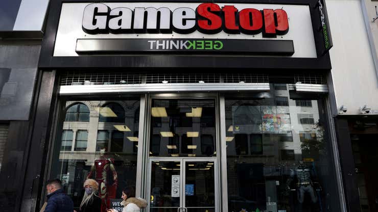 Image for Shares of meme stock GameStop plunged after shaking up its leadership team