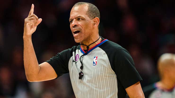 Image for The NBA holds officials like Eric Lewis to higher standards than we do Supreme Court justices