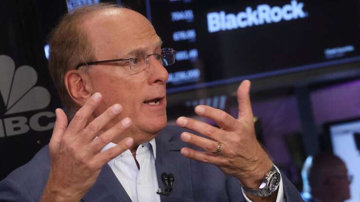 Image for BlackRock CEO Larry Fink is focusing on goals other than "ESG"