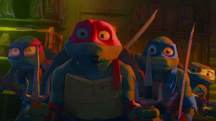 Image for Teenage Mutant Ninja Turtles: Mutant Mayhem's New Footage Sounds Totally Radical