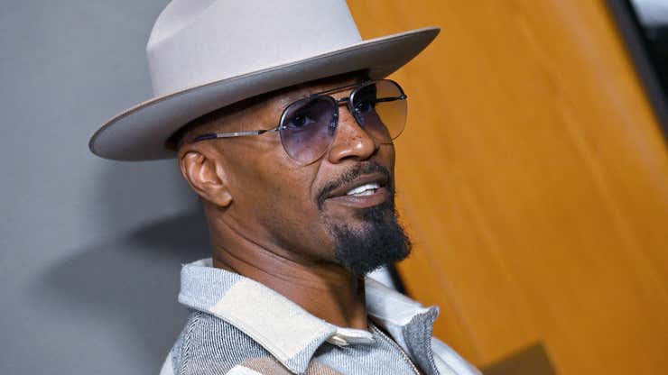 Image for Finally! Jamie Foxx's Rep Clears the Air Following Wild Claims About His Health