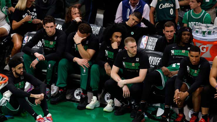 Image for The Celtics find an even better way to lose than just getting swept