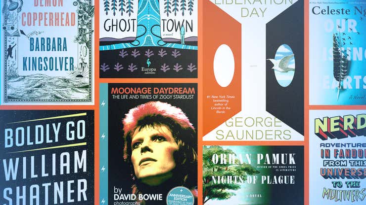 Image for 10 books you should read in October, including David Bowie's Moonage Daydream and William Shatner's Boldly Go