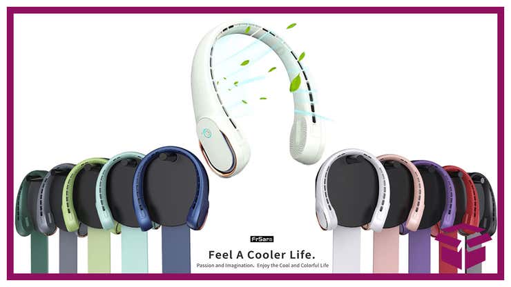Image for Stay Cool This Summer Anywhere with Neck Fan for $19