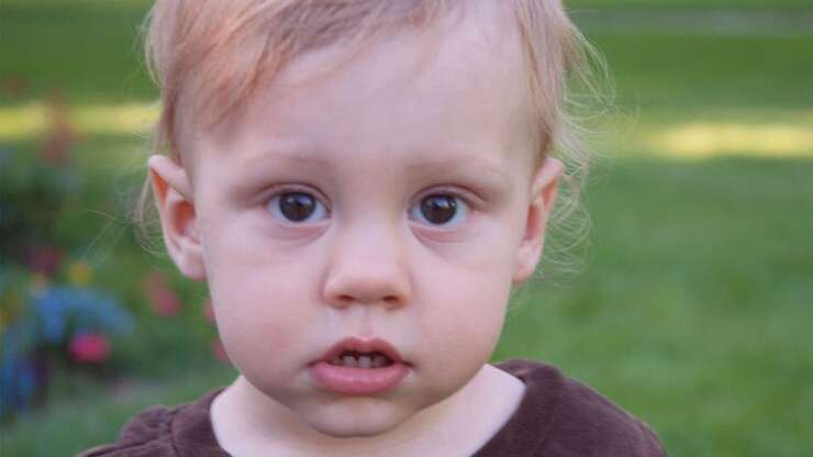 Image for Toddler Figures It About Time To Shove Whole Plastic Easter Egg Into Mouth