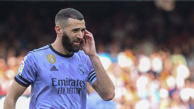 Image for Karim Benzema is the latest to take the blood money