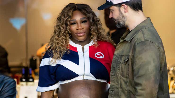 Image for Serena Williams is Making Room For Baby, But Big Sis is Having None of It
