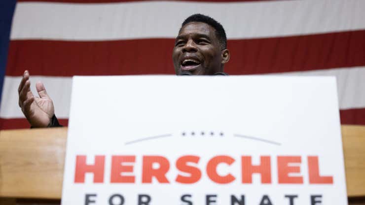 Image for LBGTQ Groups Voice Their Disgust Over Herschel Walker's Transphobic Campaign Ad
