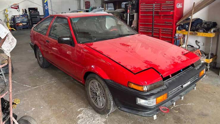 Image for SR20-Swapped MG MGB, REO Speedwagon Fire Truck, Turbo K-Swapped AE86 Corolla: The Dopest Cars I Found for Sale Online