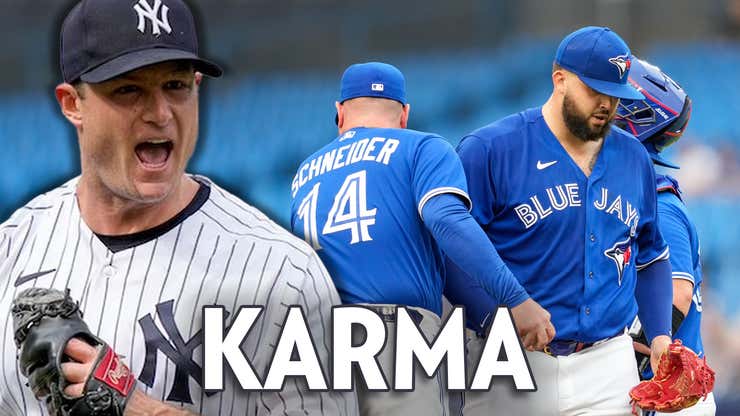 Image for Blue Jays pitcher Alek Manoah learns what karma means