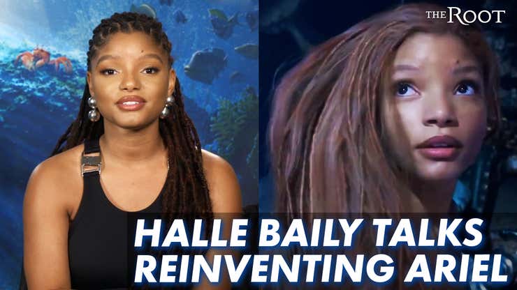 Image for Halle Bailey Talks About Reinventing Ariel In The Little Mermaid