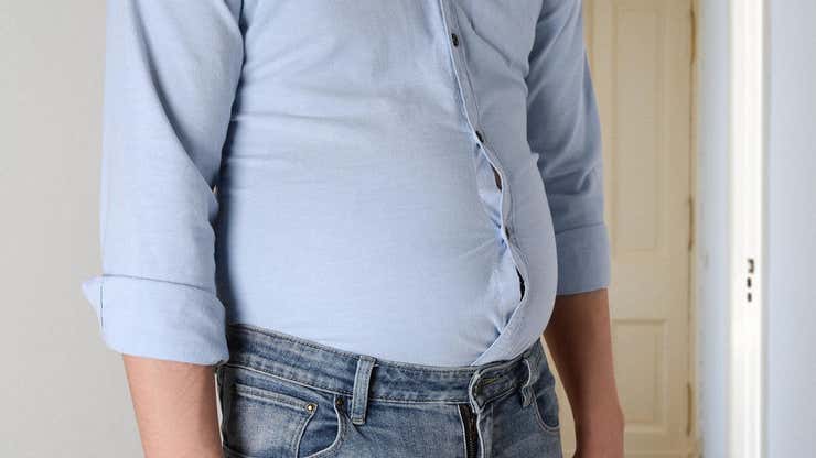 Image for Obesity Study Finds 36% Of Americans One Deep Breath Away From Pants Popping Open