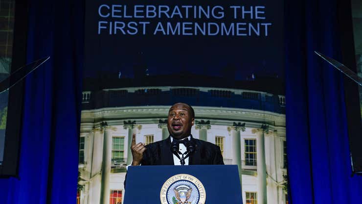 Image for Ouch! Roy Wood Jr. Came For Everybody During White House Correspondents' Dinner Debut