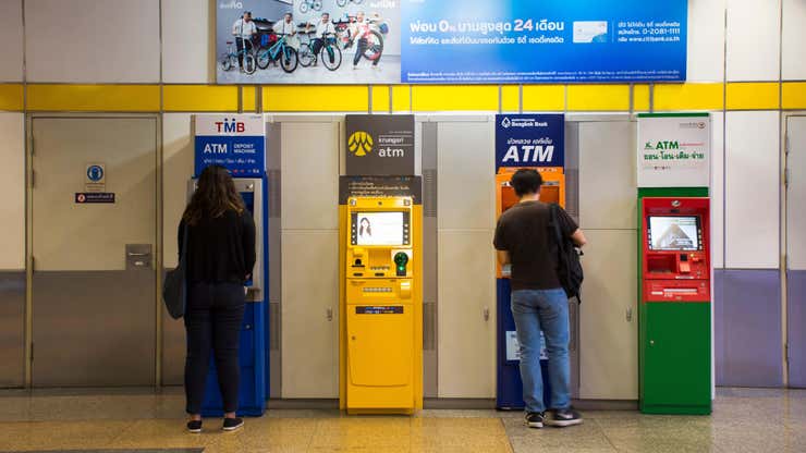Image for Don’t Make This Mistake When Using an ATM Abroad