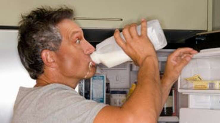 Image for Power Outage Forces Father To Chug All Milk In Fridge While Rest Of Family Watches