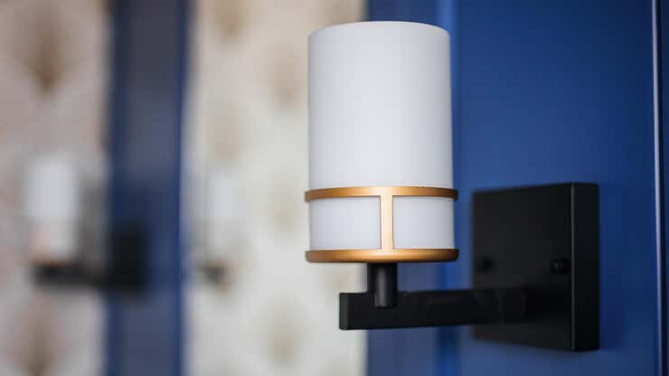 Image for Turn Any Sconce Into a Battery-Powered LED Light Fixture