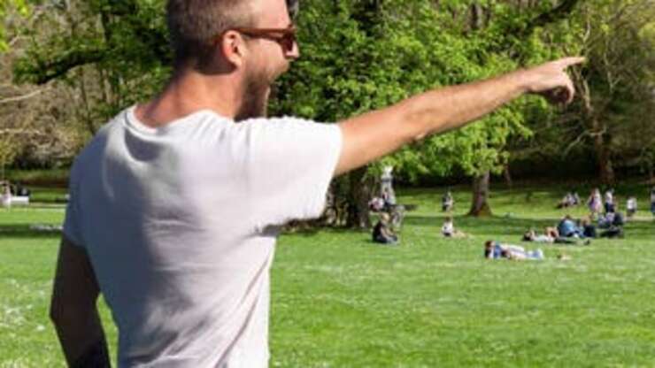 Image for Instructions On How To Throw Frisbee Shouted From Across Park